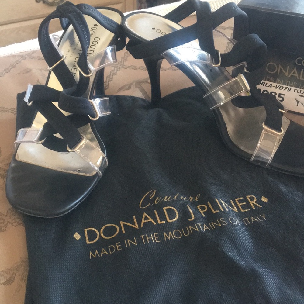 Couture Donald J Pliner black heels